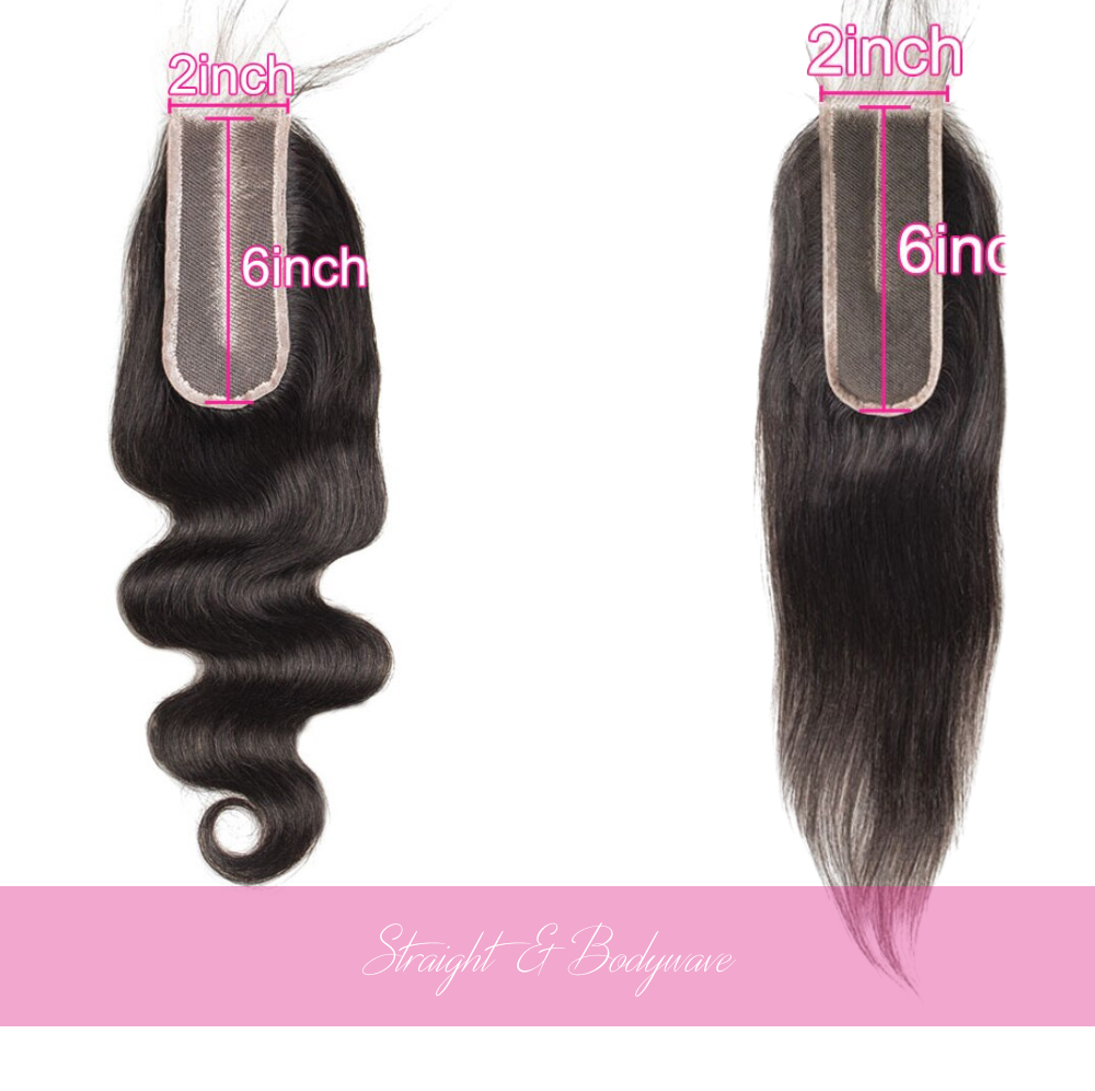 Virgin Hair Closures | Love Collection | 2x6