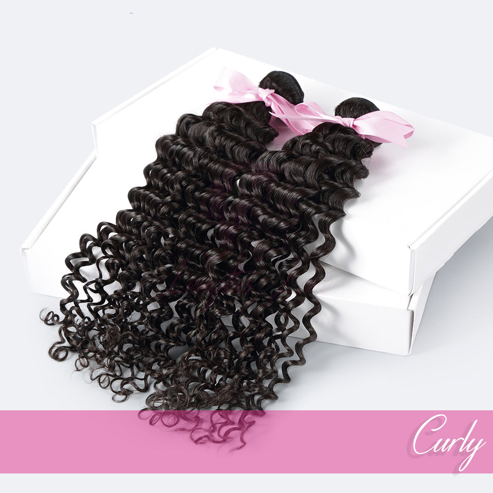 Virgin Hair Wefts | LOVE Collection | Curly