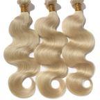 613 Blonde Human Hair Wefts | Love Collection | Bodywave