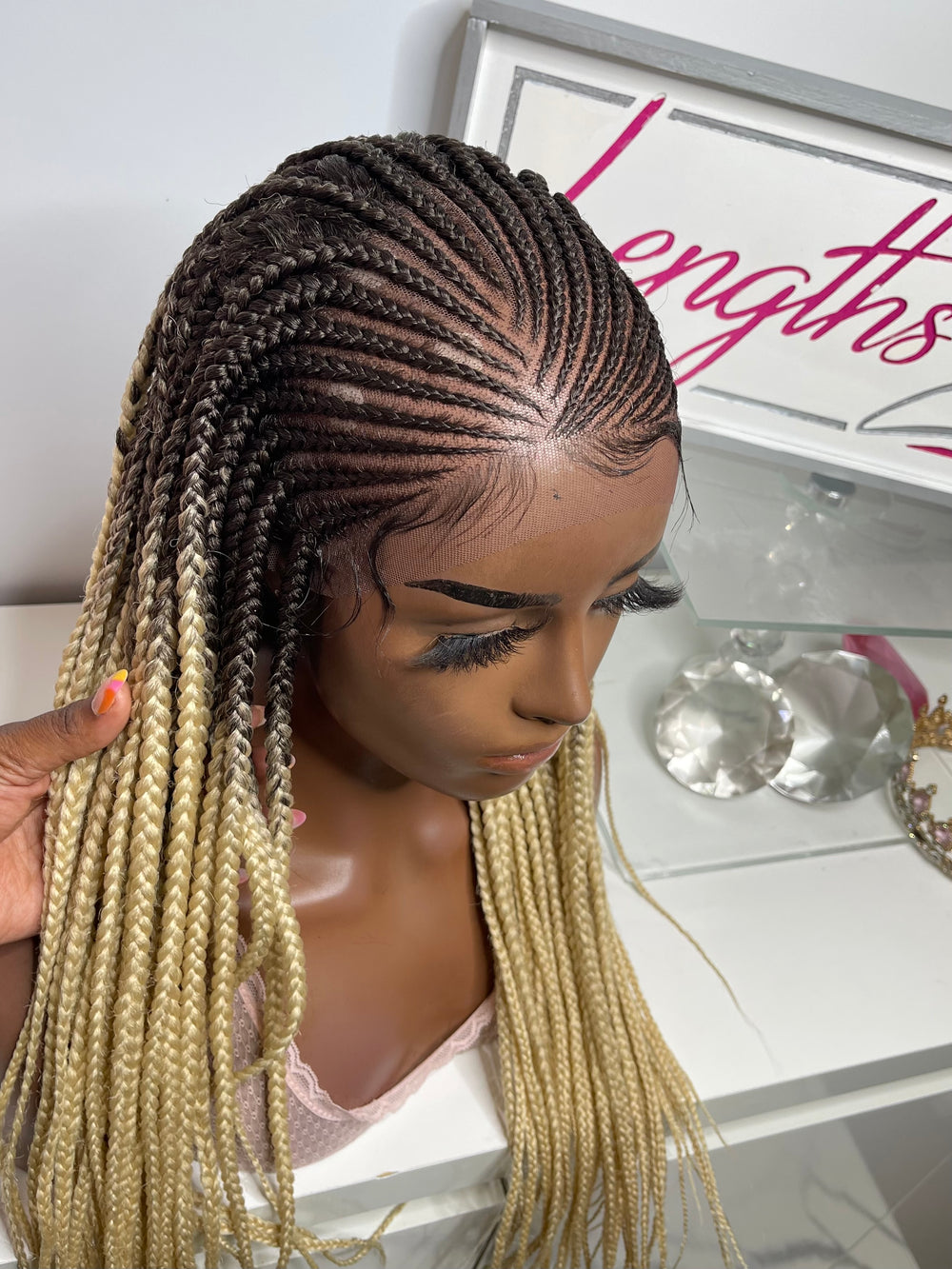 Braided Ombré Wig