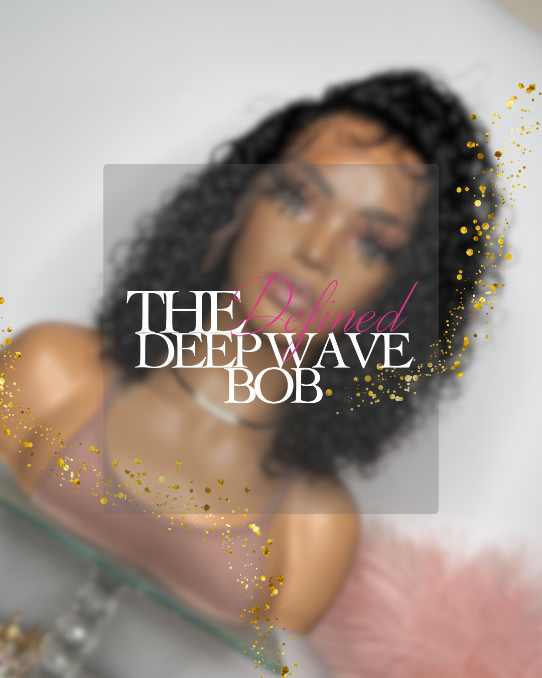 The Defined Deep Wave Bob Wig (8"-14")