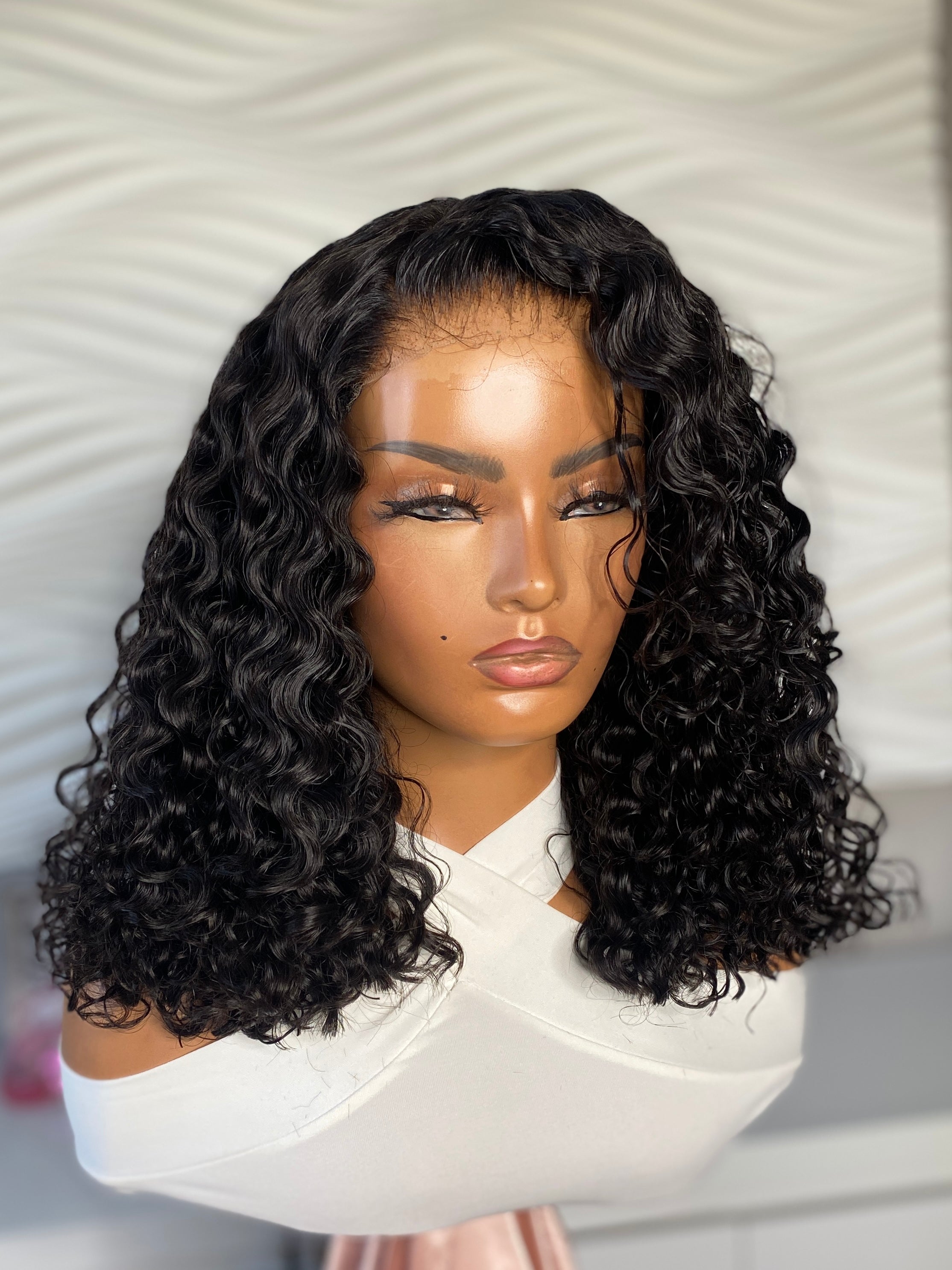 The Defined Deep Wave Bob Wig (8"-14")