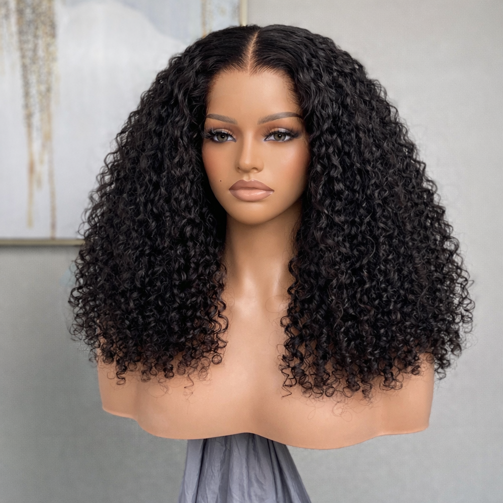 16” Curly Lace Front Wig