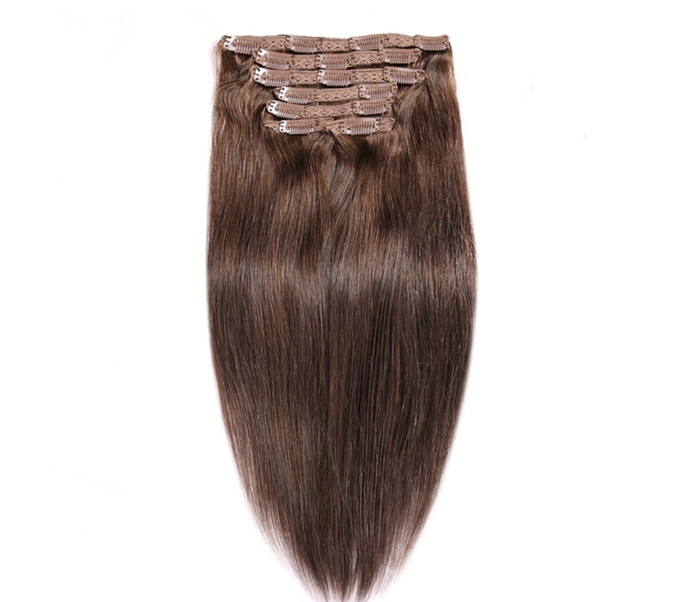 Clip In Extensions | Love Collection | Straight | Light Brown