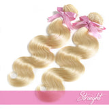 613 Blonde Human Hair Wefts | Love Collection | Bodywave