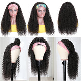 Virgin Hair HeadBand/Flip Over Wigs  (All Lengths & Textures)