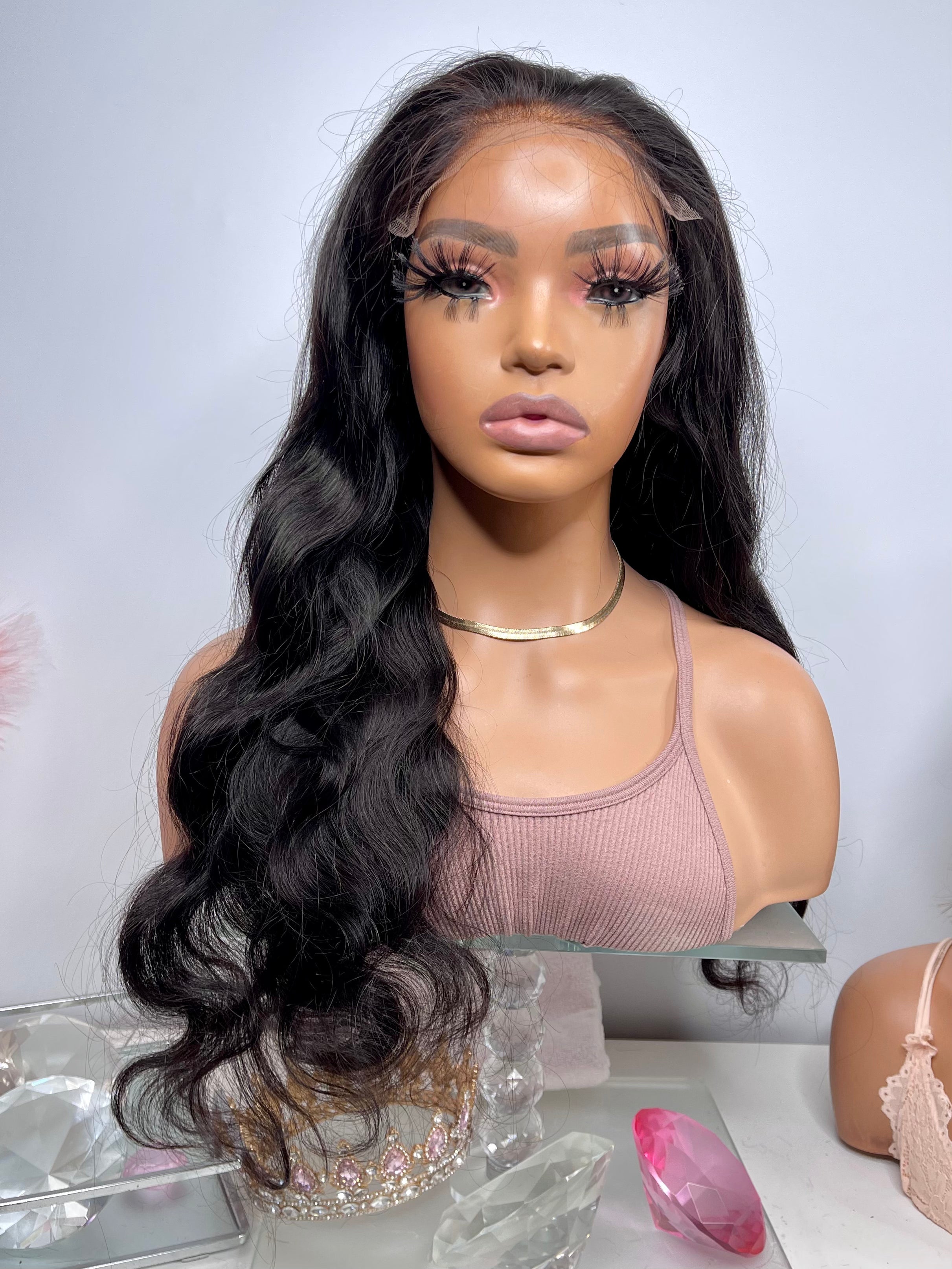 Glueless 5x5 Hd Lace Closure Wig | Bodywave 8”-30”