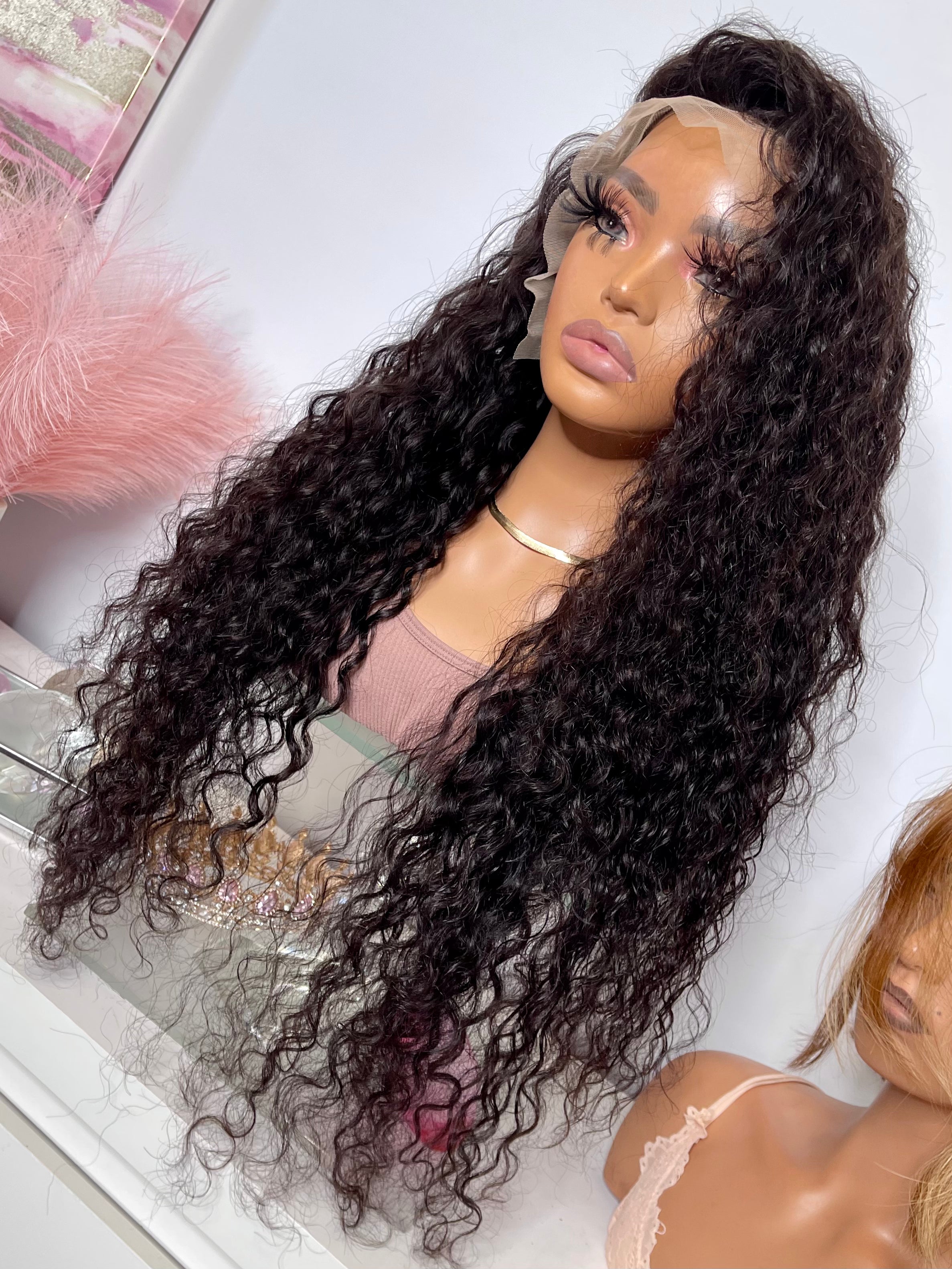 Uncustomized Virgin Hair Lace Wig | Natural Wave