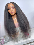 Uncustomized Virgin Hair Lace Wig | Kinky Straight